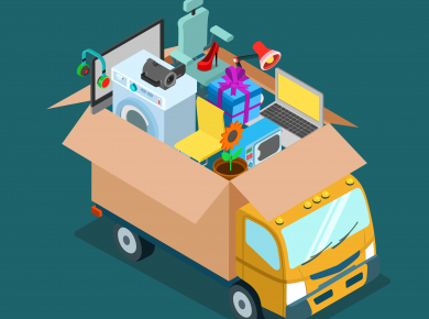 camion collecte encombrants