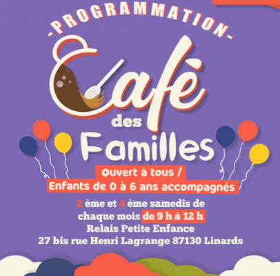 Affiche du Café des familles