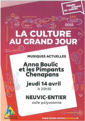 Affiche du concert